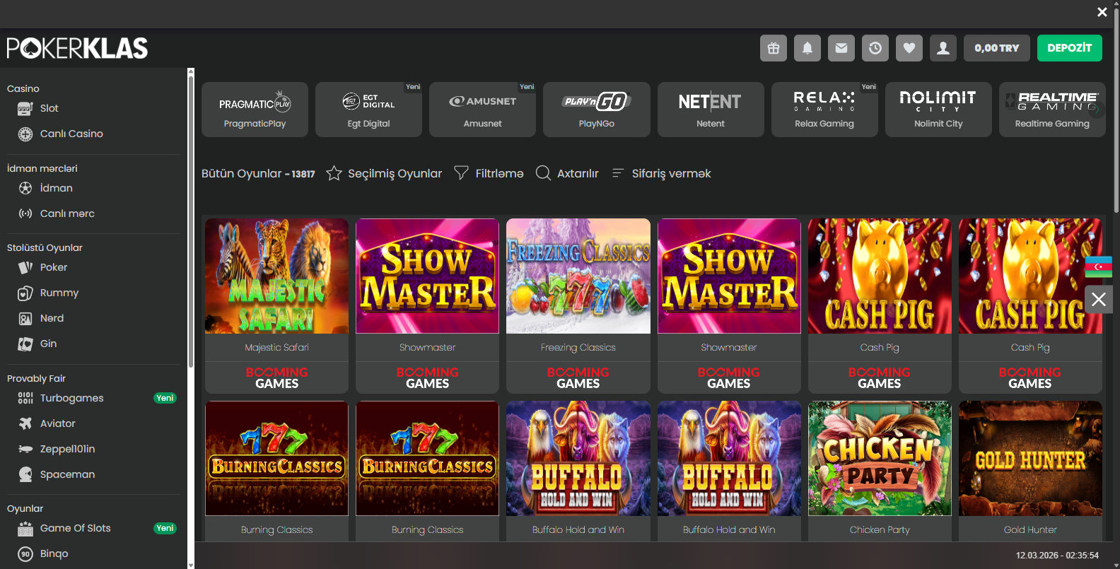 Pokerklas Bahis Bozdurma