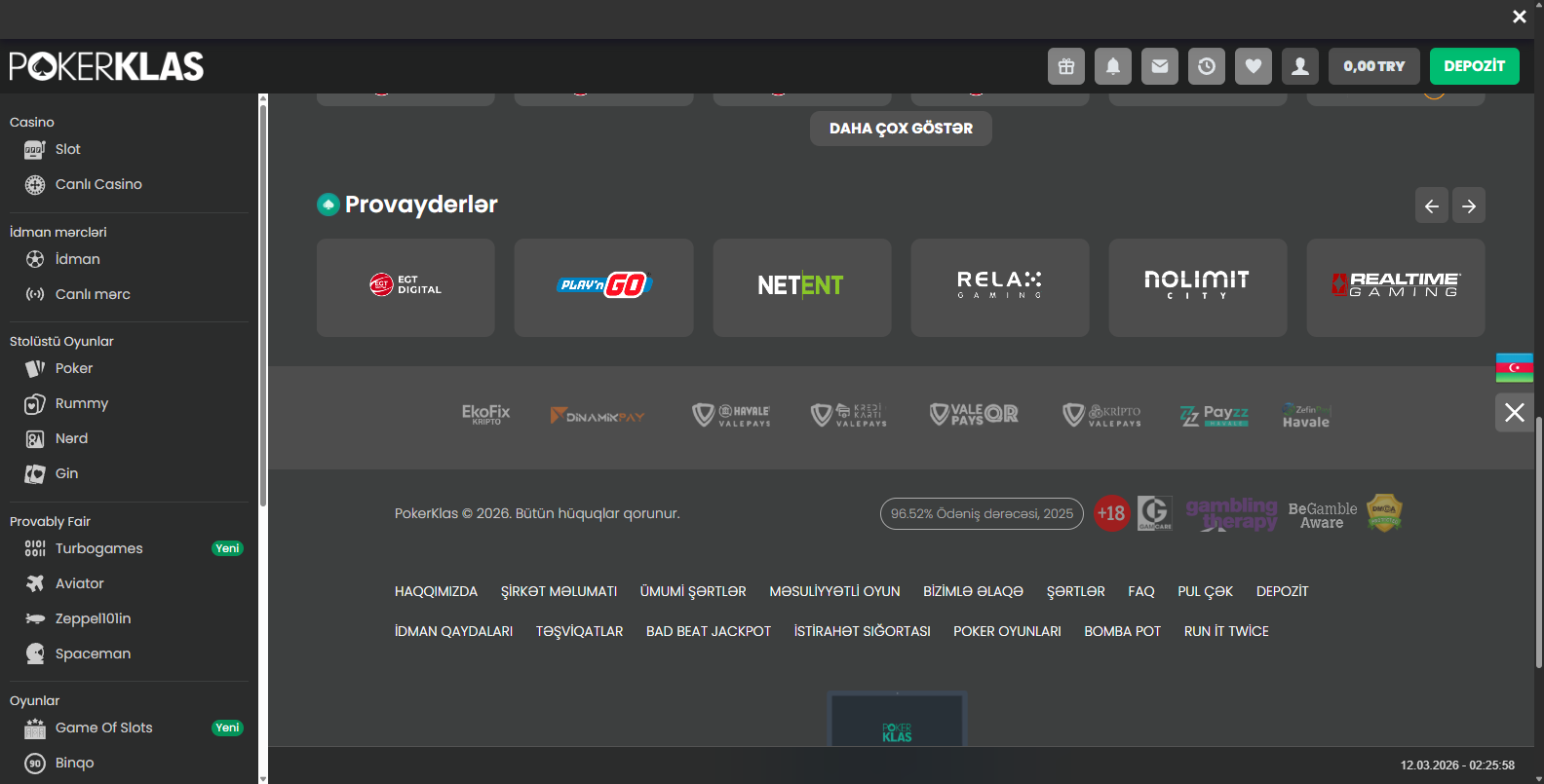 Pokerklas Bahis Bozdurma