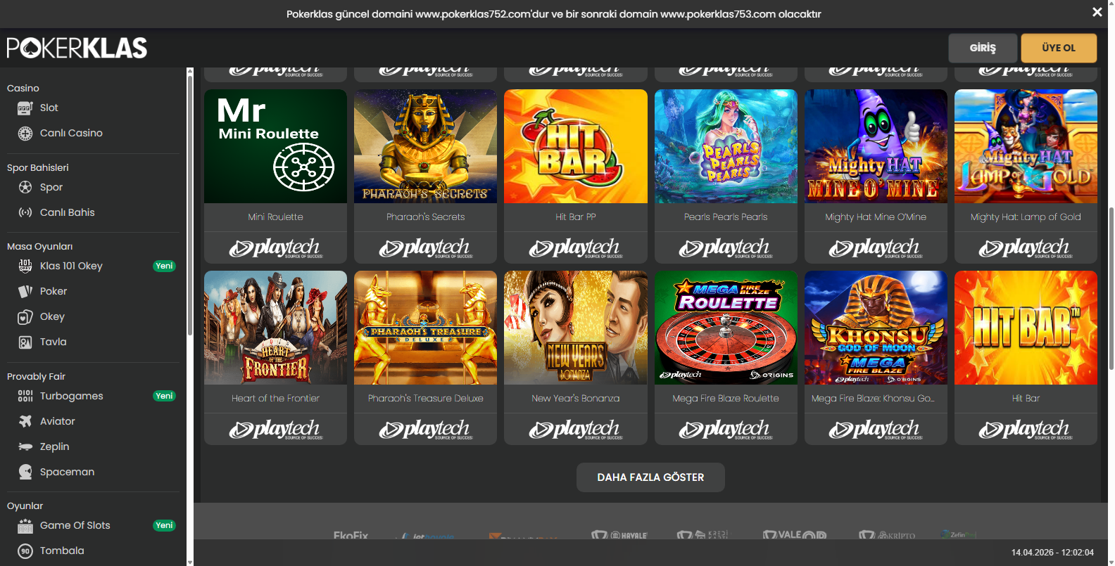 Pokerklas Spor Oyunları