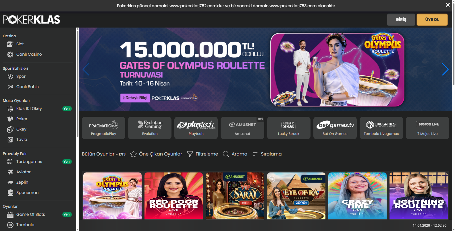 Pokerklas Bedava Bahis