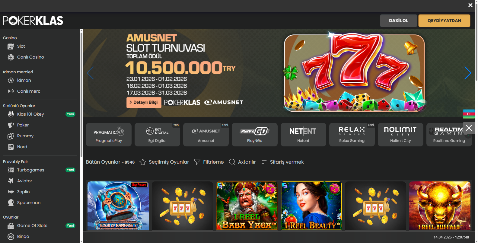 Pokerklas Bedava Bahis