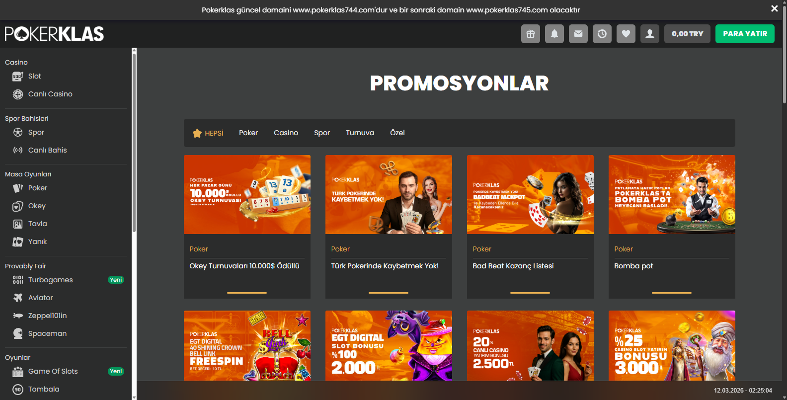 Pokerklas Mobil Uygulama