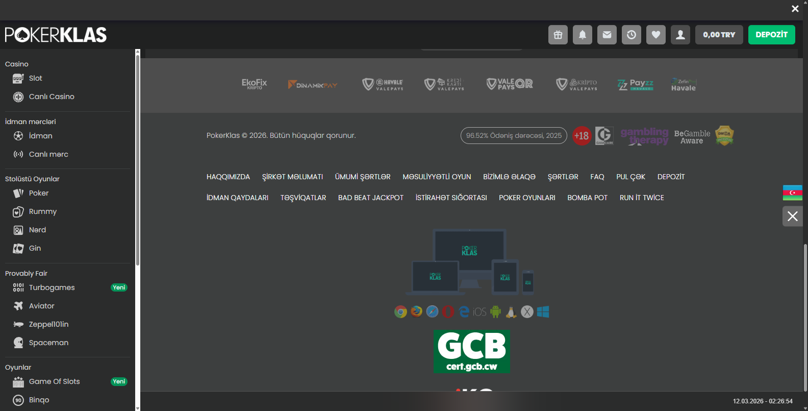 Pokerklas Yeni Giriş Adresi