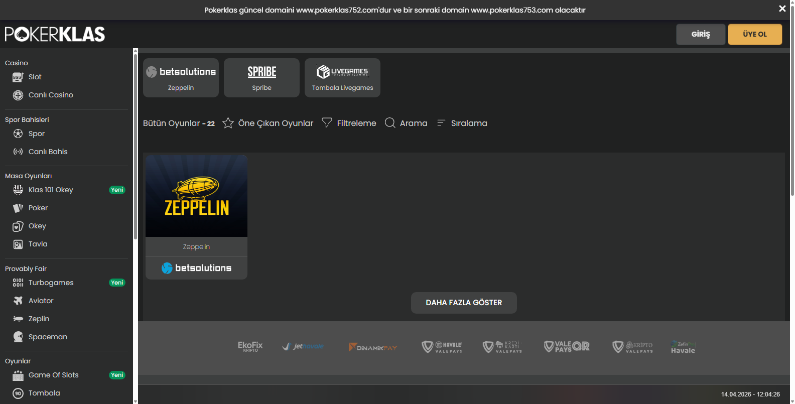 Pokerklas Belge İstiyor Mu?