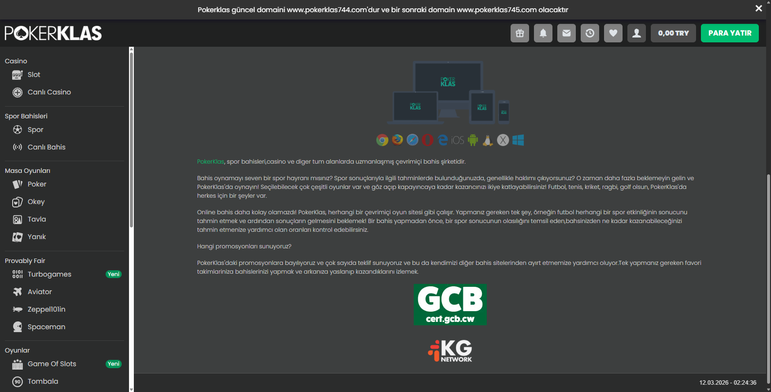 Pokerklas Kapandı Mı?